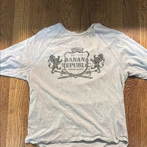Banana Republic Gray Men's Shirt